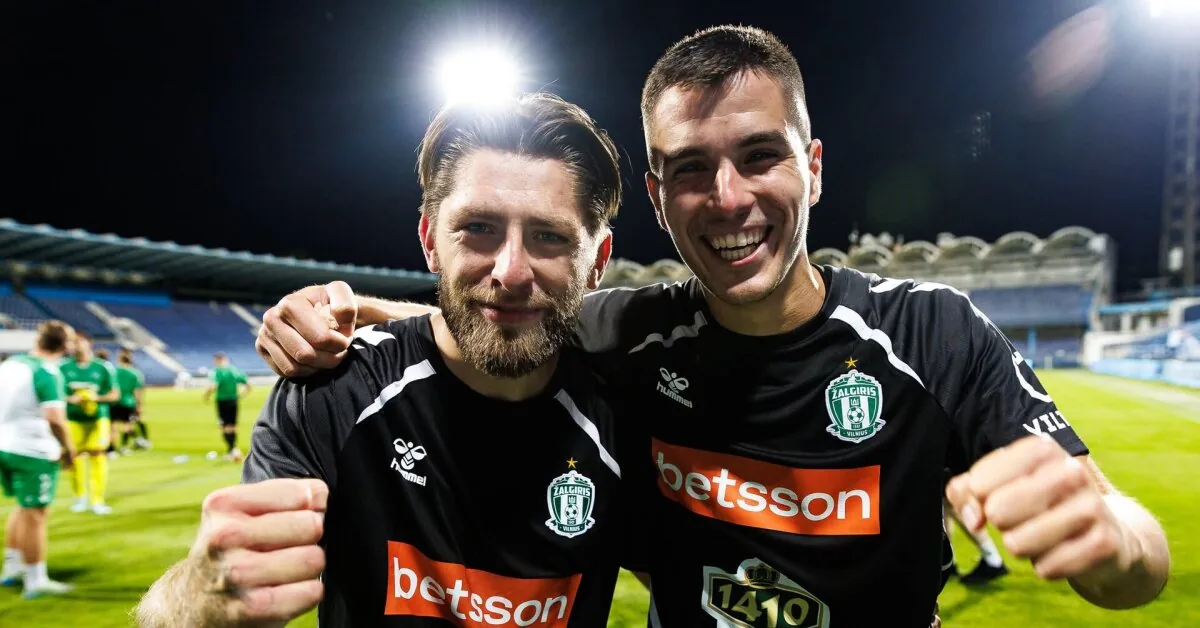 Football celebration in Vilnius: "Žalgiris" – "Petrovac"