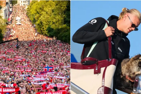 At the impressive Norwegian meeting – Haaland surprised with unexpected souvenirs