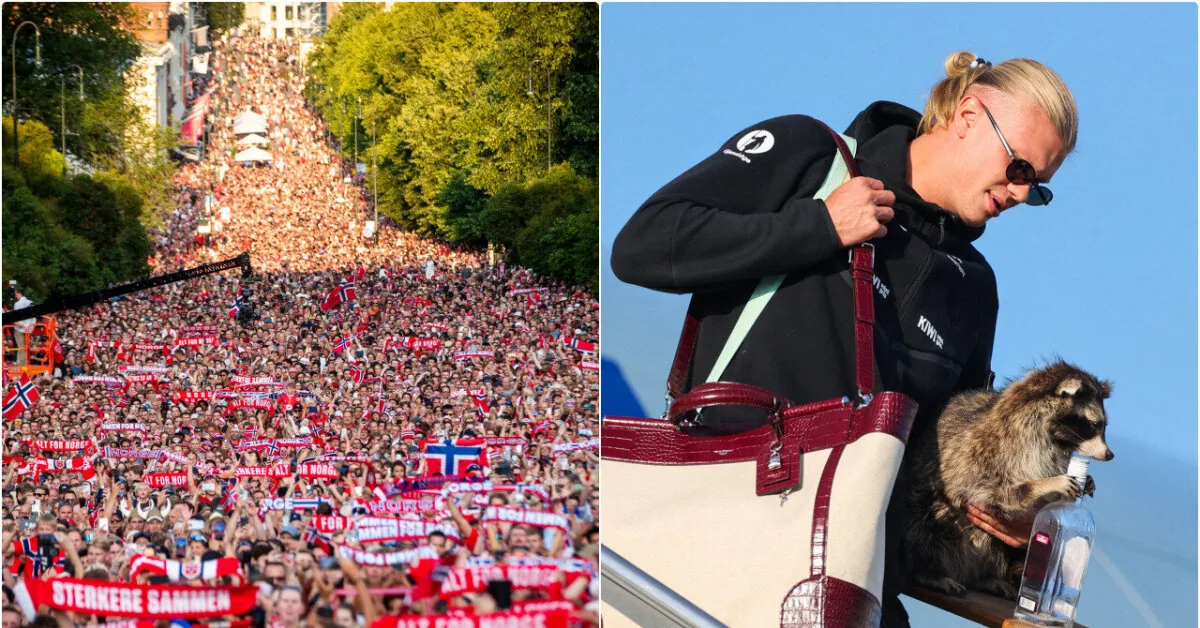 At the impressive Norwegian meeting – Haaland surprised with unexpected souvenirs