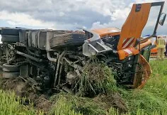Accident in Vilnius district, Ažulaukė village