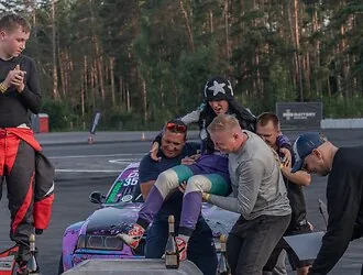 Deimantė Radzevičiūtė triumphed in the "Drift Grounds" stage after a fierce battle