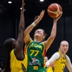 Lithuanian women's basketball team defeated Sweden