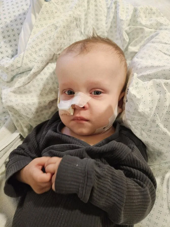 Mamų unijos nuotr./Vos 3 mėnesių Emetui diagnozuota leukemija