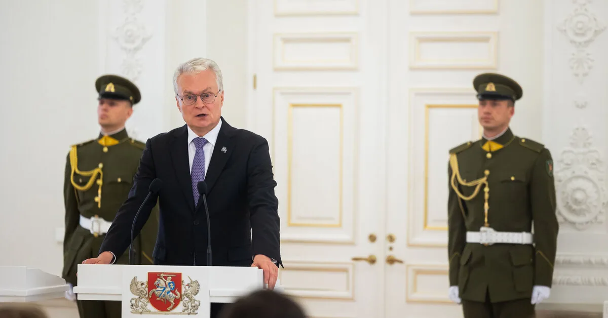 Gitanas Nausėda: restoring control at the Latvian border would be a capitulation to illegal migration