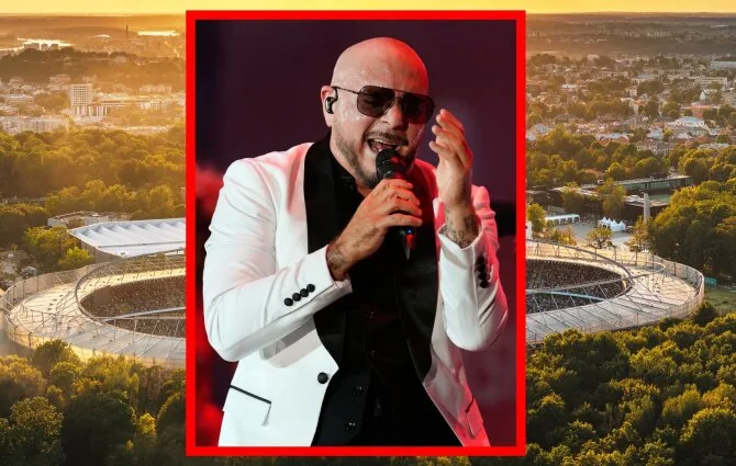Scanpix photo/Pitbull, Darius and Girėnas stadium