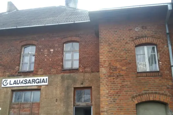 The historic Lauksargiai railway station was handed over to the Tauragė district municipality