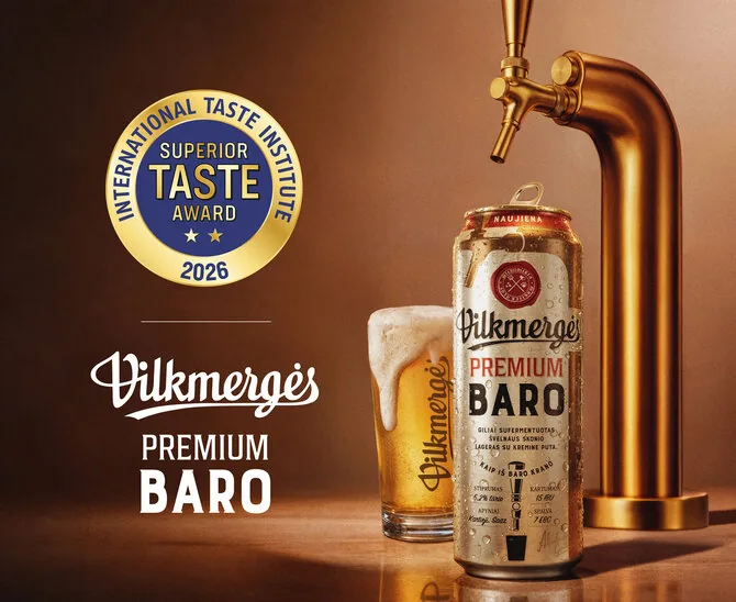 „Kalnapilio“ nuotr./Lietuviškas alus įvertintas tarptautiniuose „Superior Taste Award 2026“ apdovanojimuose