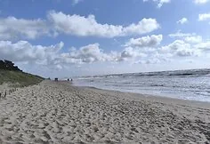 Windy afternoon at Palanga beach