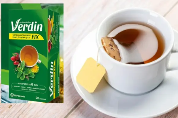 For shoppers in Poland – an important warning: do not open this "Verdin Fix" tea