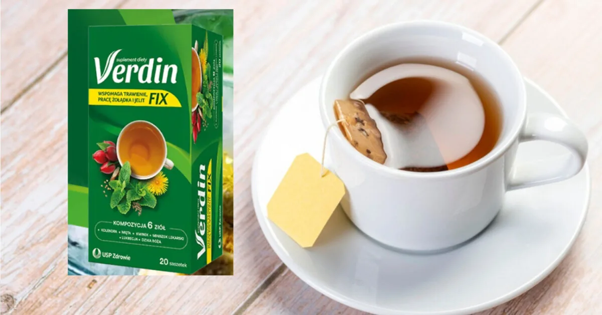 For shoppers in Poland – an important warning: do not open this "Verdin Fix" tea