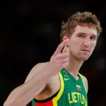Matas Buzelis spoke highly of playing for the Lithuanian national team