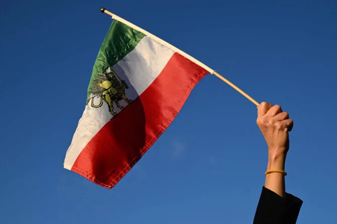 Iranian flag / BLANCA CRUZ / AFP