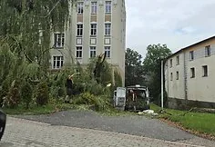 Audros padariniai Žemutinės Silezijos regione