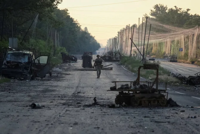 „Reuters“/„Scanpix“/Kostiantynivka