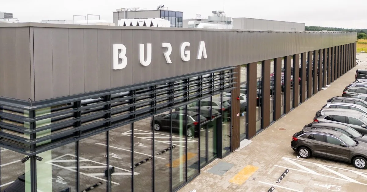 Burga factory opens its doors