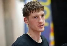 Kasparas Jakučionis at the young basketball talents camp