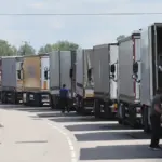 Russia banned cargo transportation by trucks registered in Estonia
