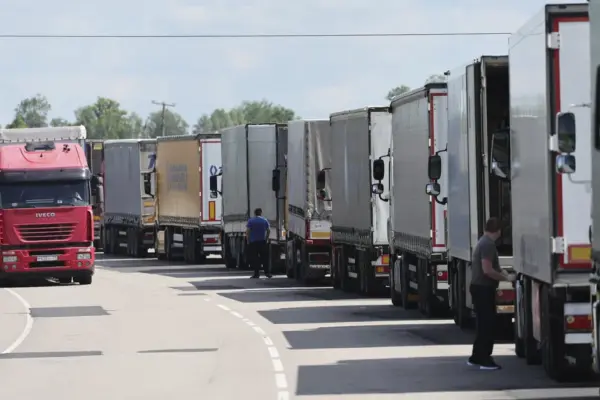 Russia banned cargo transportation by trucks registered in Estonia