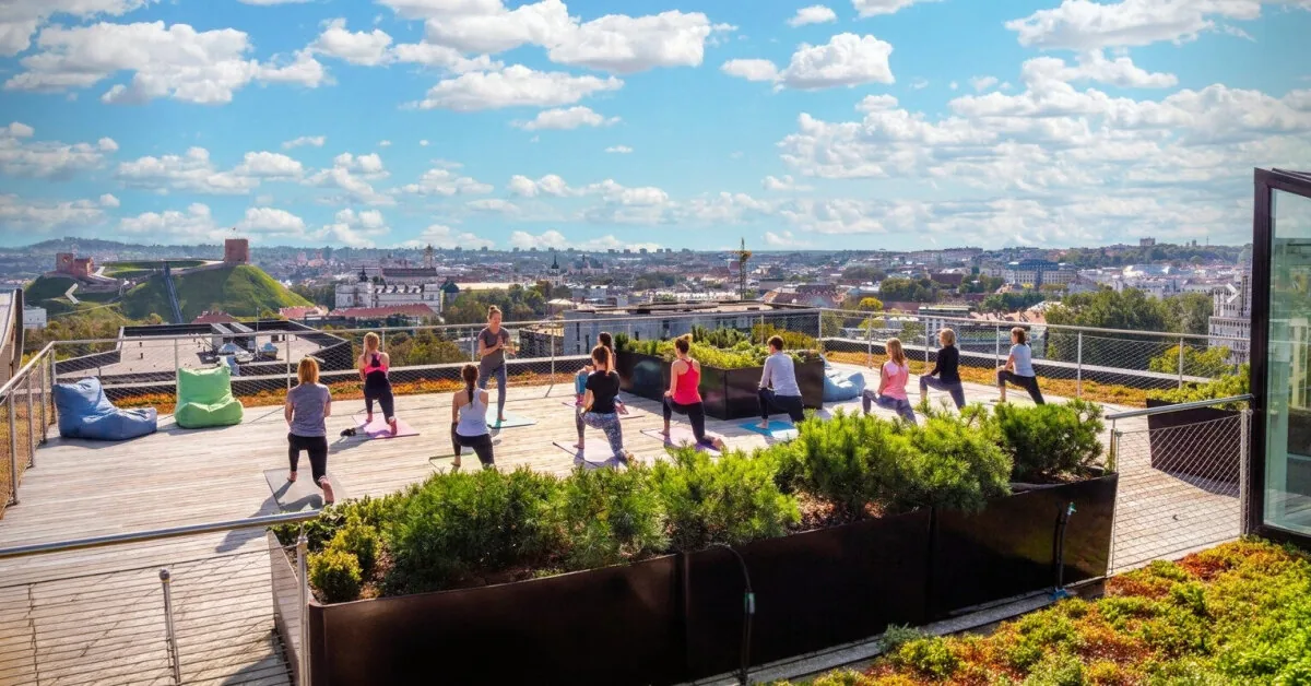 Back pain from sitting work? In Vilnius – free exercise sessions led by physiotherapists