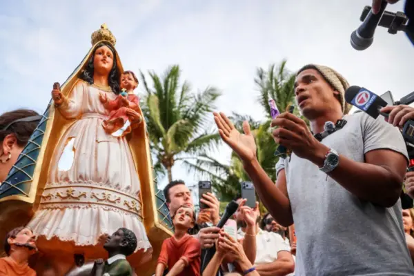 Cubans dissident and artist Luis Manuel Otero Alcantara went into exile in the USA