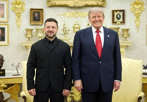Meeting of Volodymyr Zelensky and Donald Trump