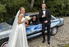 The highlight of the wedding in Kaunas was M1's 'Silkutė'
