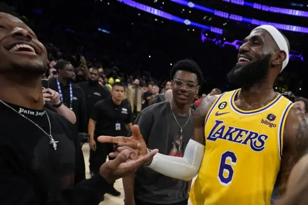 Confirmed: LeBron James's son will be in the team of students coming to Lithuania