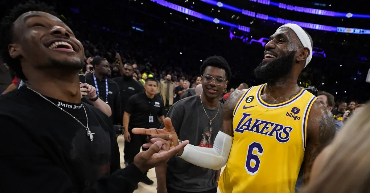 Confirmed: LeBron James's son will be in the team of students coming to Lithuania
