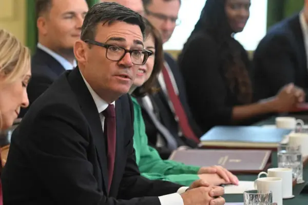 The new UK Prime Minister Andy Burnham will work one day a week in Manchester