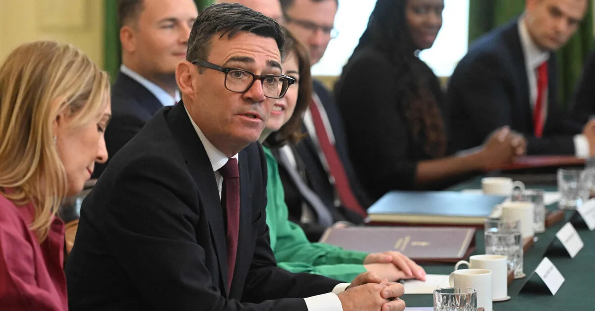 The new UK Prime Minister Andy Burnham will work one day a week in Manchester