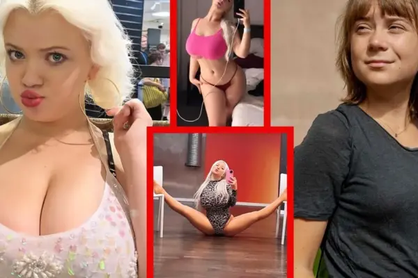 Shocking difference: while Greta Thunberg fights for the climate, her sister stirs up trouble with sexy splits