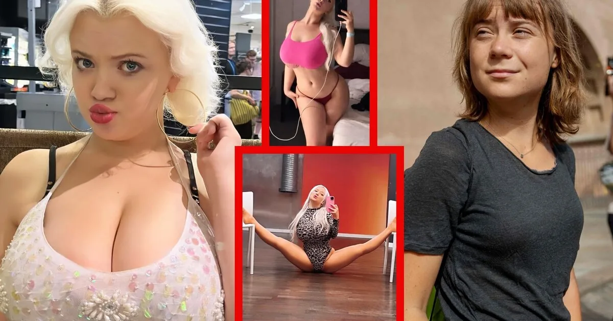 Shocking difference: while Greta Thunberg fights for the climate, her sister stirs up trouble with sexy splits