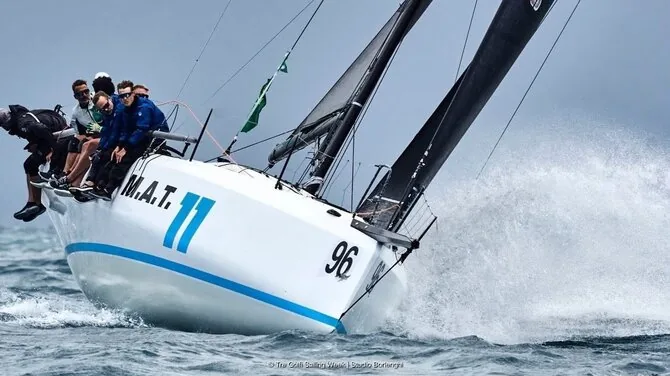 Studio Borlengni photo/New design yacht M.A.T. 11, which won the world championship title in Italy this year