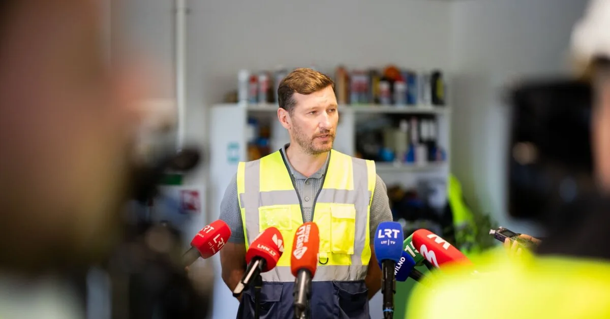 VAATC manager: "Ekobazė" will start sorting waste from Monday