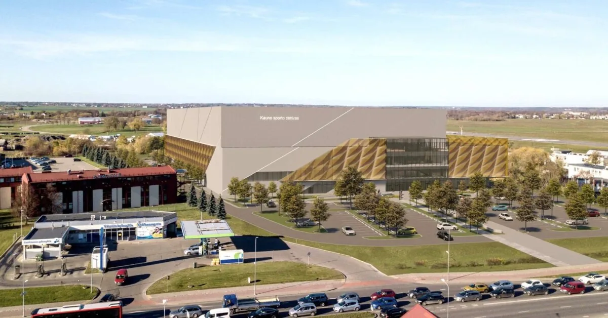A new football and rugby arena will rise in Kaunas: construction begins