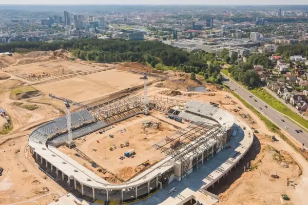 Watch the National Stadium rise: construction will be broadcast around the clock