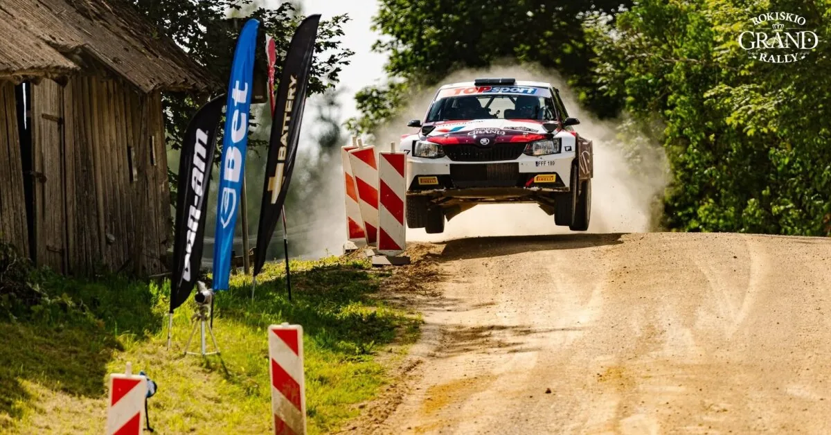 The decade-celebrating "Rokiškio Grand Rally" does not hide its ambitions: aiming for the European Rally Championship
