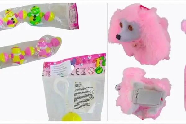 Two toys dangerous to children removed from sale: serious risk identified