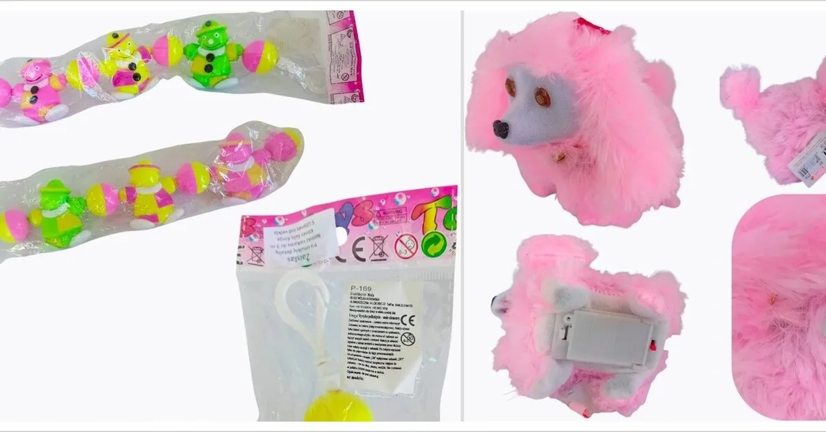 Two toys dangerous to children removed from sale: serious risk identified