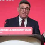 Future UK Prime Minister Andy Burnham promises to restore hope to the people