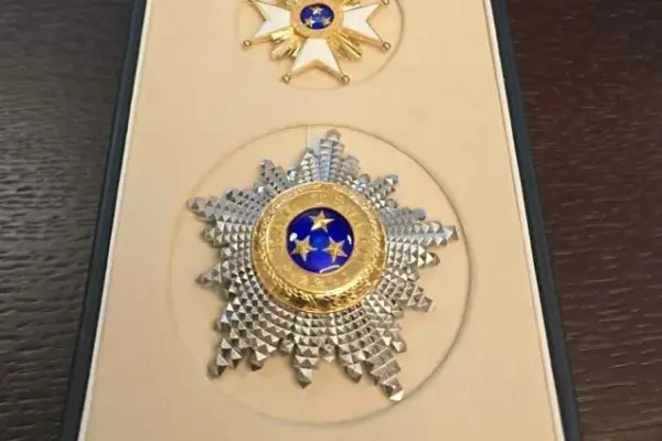 Robert Kaunas was awarded the highest Latvian state decoration