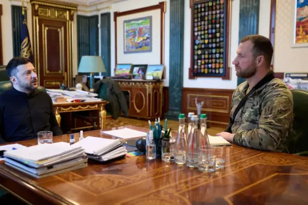 Volodymyras Zelensky appointed an intelligence officer as the acting defense minister