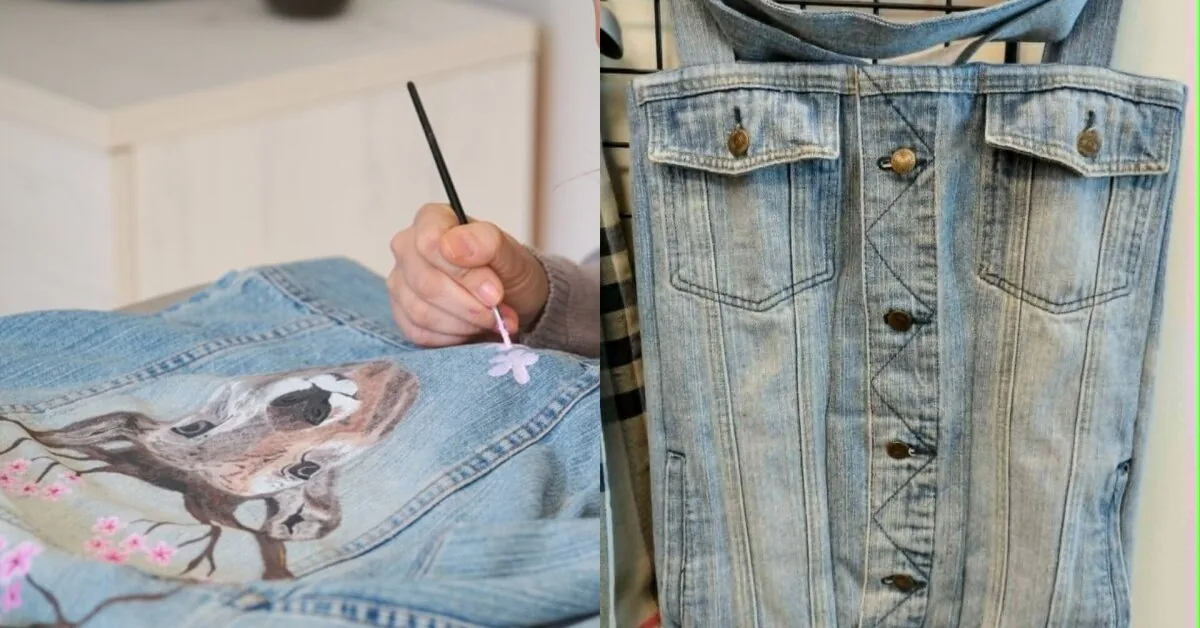 The second life of an old blazer: how a boring garment turned into a stylish and unique handbag