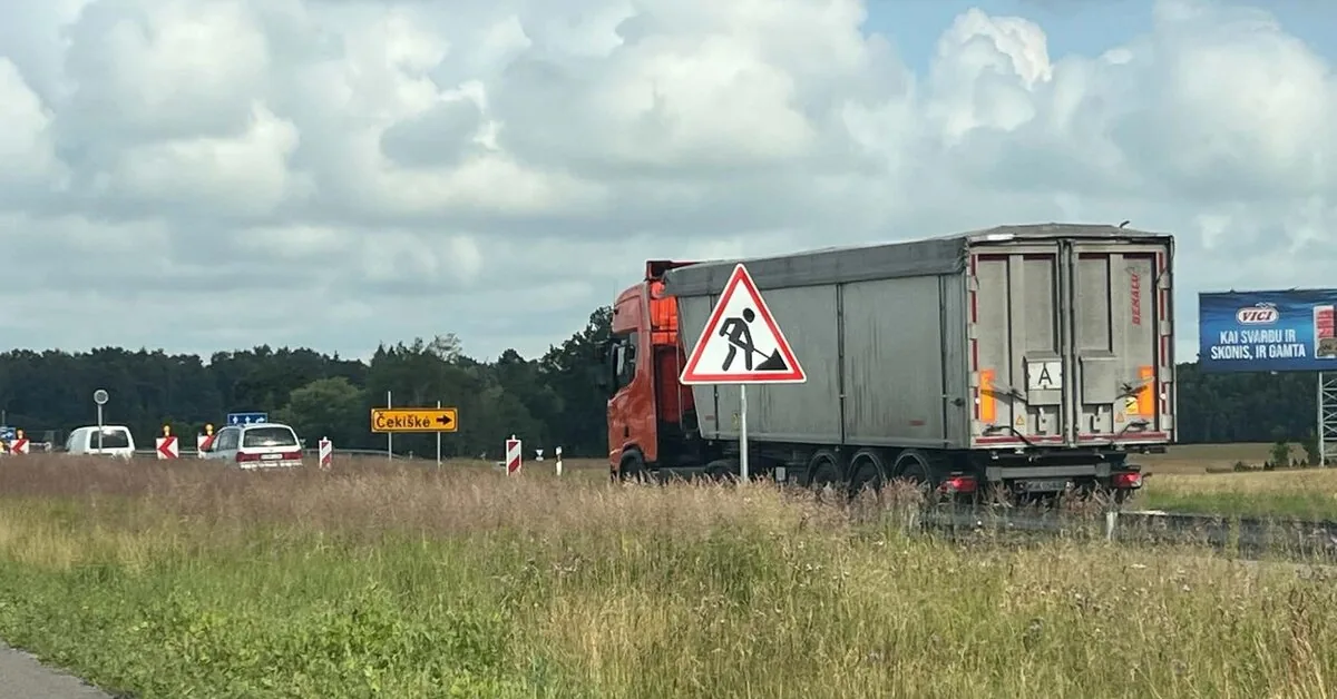 Bus uždaryta automagistralė Klaipėda-Kaunas: kuria kryptimi ir kada?