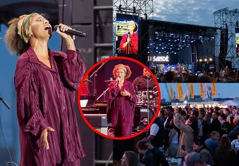 Emeli Sandé concert at the Sea Festival