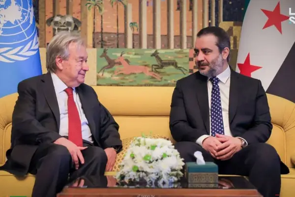UN chief calls for international support for Syria "at this crucial moment"