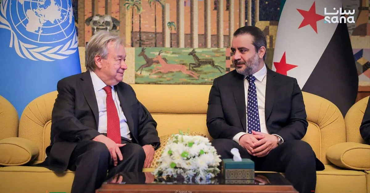 UN chief calls for international support for Syria "at this crucial moment"