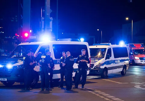 Police in Berlin / Zhang Haofu / ZUMAPRESS.com