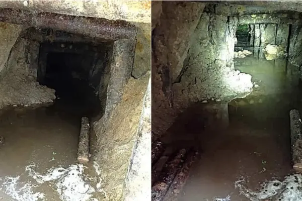 Border guards acted in time: illegal migrants did not manage to use the tunnel dug near the Belarus border