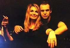 Gražina Baikštytė ir Aras Vėberis 2000 metais